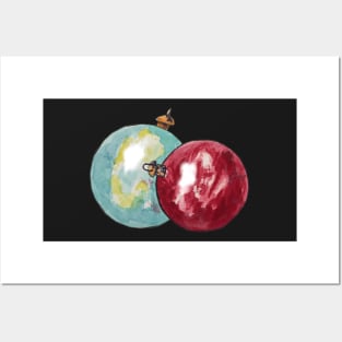 Christmas Bulbs Posters and Art